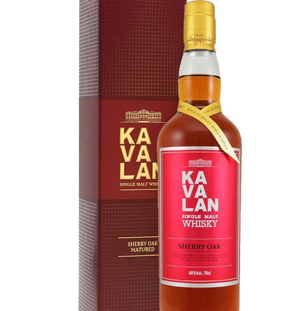 Kavalan Sherry Oak Taiwanese Single Malt Whisky 70cl
