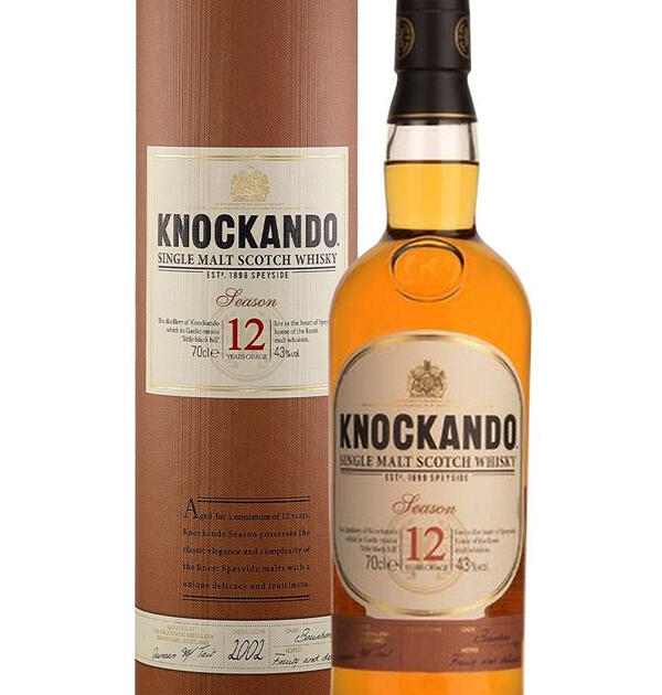 Knockando 12 Year Old Speyside Single Malt Scotch Whisky 70cl