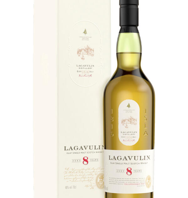 Lagavulin 8 Year Old Islay Single Malt Scotch Whisky 70cl