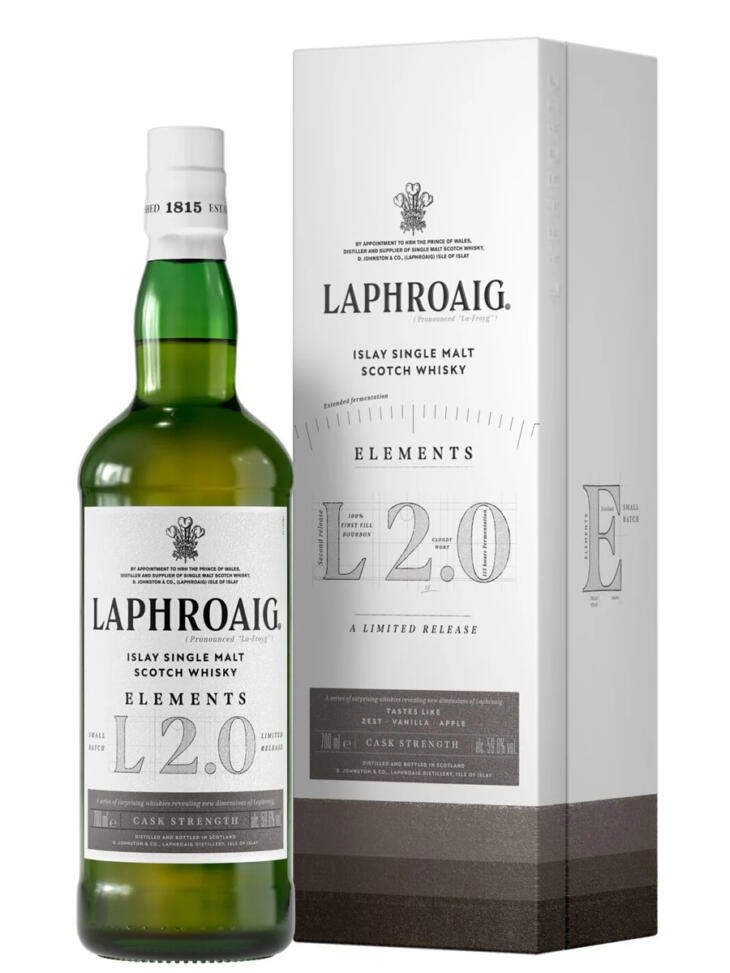 Laphroaig Elements 2.0 2024 Release Islay Single Malt Scotch Whisky 59.6% 70cl