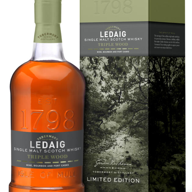 Ledaig Triple Wood Limited Edition Island Single Malt Scotch Whisky 70cl