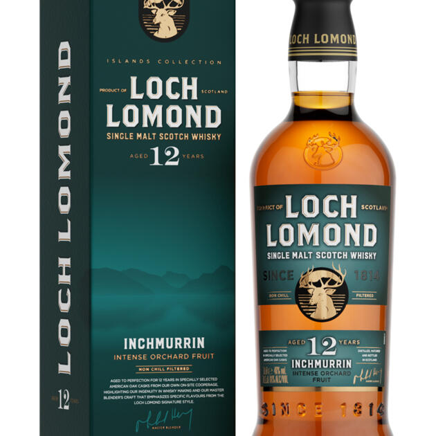 Inchmurrin 12 Year Old Loch Lomond Highland Single Malt Scotch Whisky 70cl