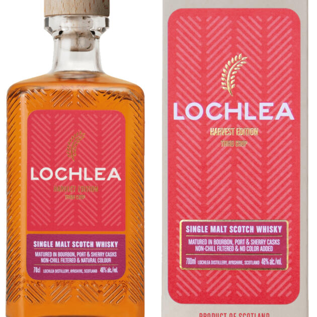 Lochlea Harvest 3rd Crop 2024 Edition Release Lowland Single Malt Scotch Whisky 70cl