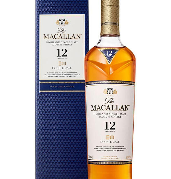 Macallan 12 Year Old Double Cask Speyside Single Malt Scotch Whisky 70cl