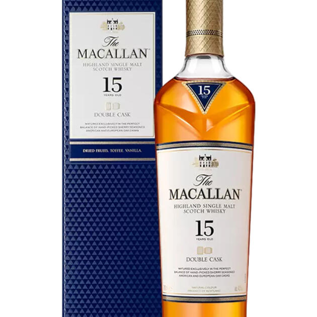 Macallan 15 Year Old Double Cask Speyside Single Malt Scotch Whisky 70cl