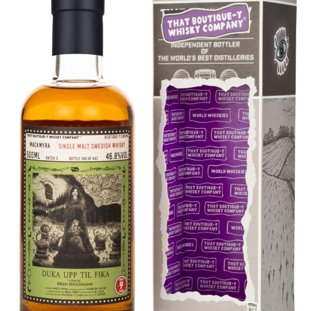 That Boutique-y Whisky Company Mackmyra 9 Year Old Batch 3 Swedish Single Malt Whisky 70cl