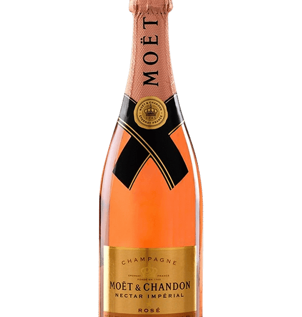 Moet Nectar Demi-Sec Imperial Rose Champagne 75cl
