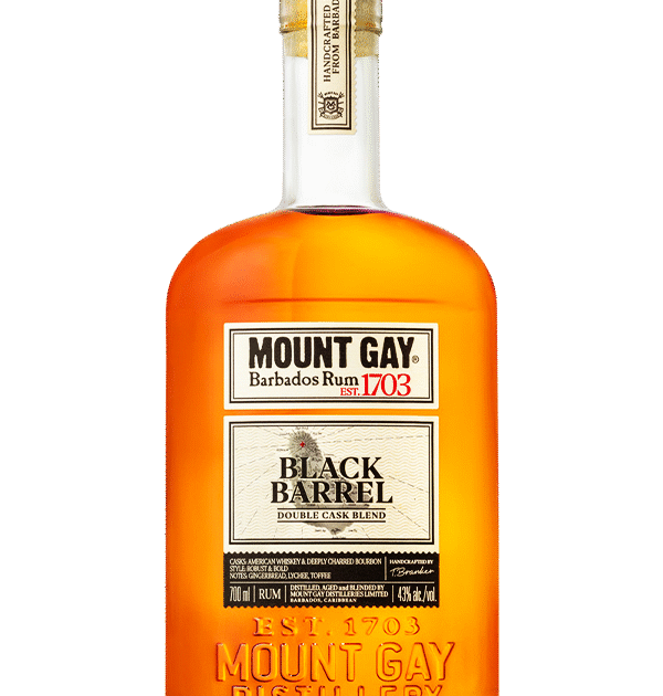 Mount Gay Black Barrel Double Cask Barbados Rum 70cl
