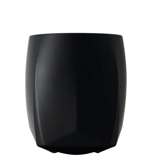 Norlan RAUK VAILD Black Heavy Whisky Tumbler Glass 250ml
