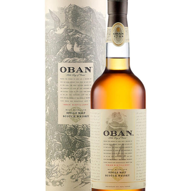 Oban 14 Year Old Highland Single Malt Scotch Whisky 70cl