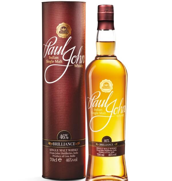 Paul John Brilliance Indian Single Malt Whisky 70cl