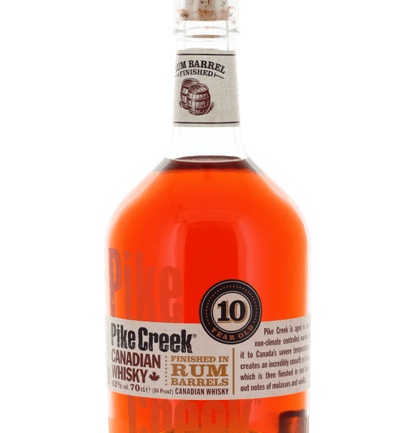 Pike Creek 10 Year Old Canadian Whisky 70cl