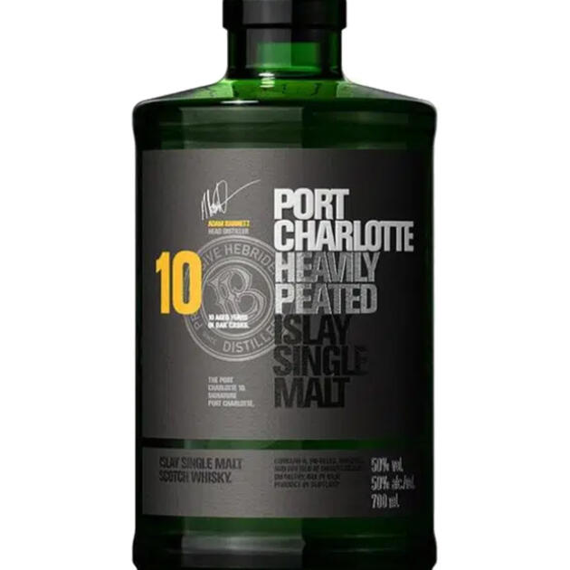 Port Charlotte 10 Year Old Islay Single Malt Scotch Whisky 70cl