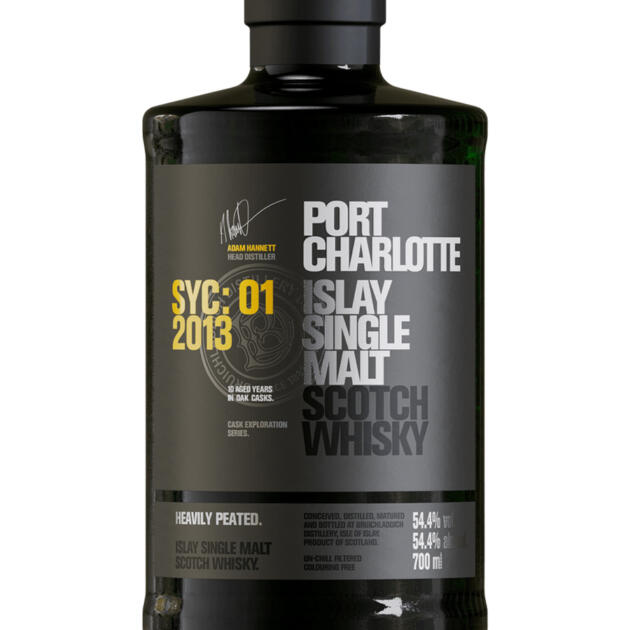 Port Charlotte SYC:01 10 Year Old  Islay Single Malt Scotch Whisky 70cl