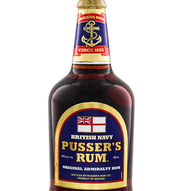Pusser’s Blue Label Original Admiralty Rum 70cl
