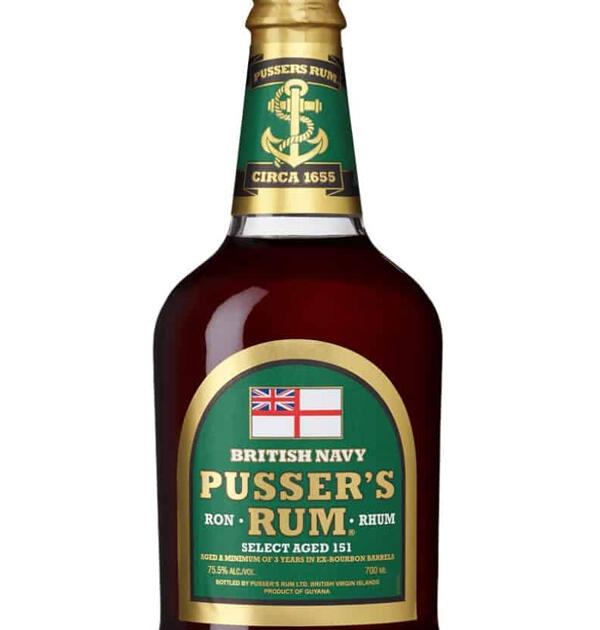 Pusser’s Select Aged 151 Overproof Navy Rum 70cl