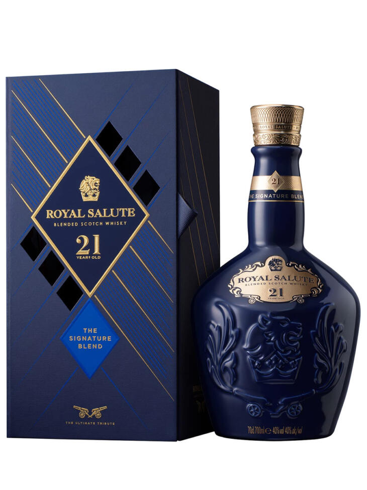 Royal Salute 21 Year Old Signature Blended Scotch Whisky 70cl