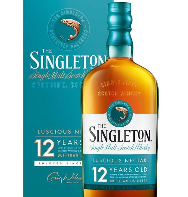 Singleton of Dufftown 12 Year Old Speyside Single Malt Scotch Whisky 70cl
