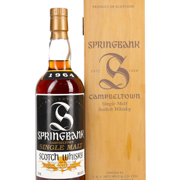 Springbank 1964 Vintage Bottling Campbeltown Single Malt Scotch Whisky 70cl