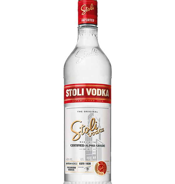 Stolichnaya Red Label Premium Vodka 70cl