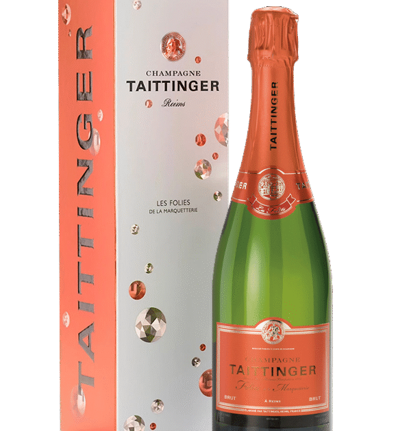 Taittinger Les Folies de la Marquetterie Champagne NV Gift Box 75cl