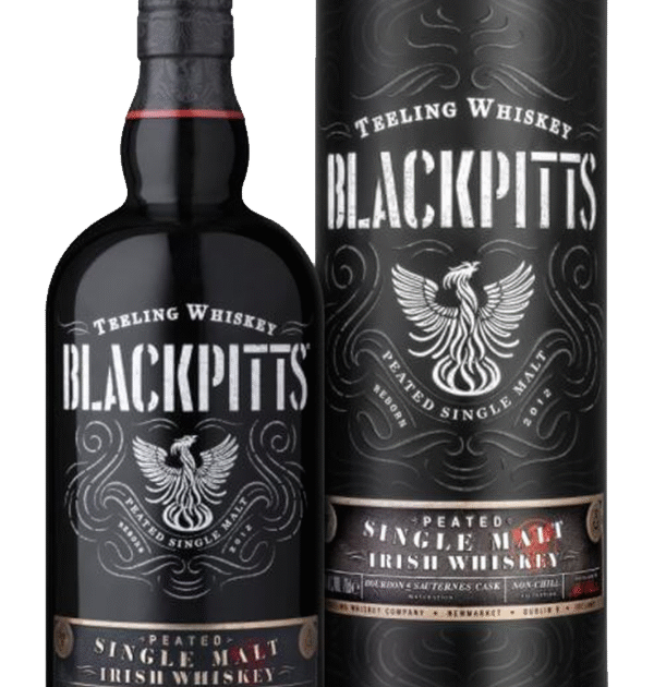 Teeling Blackpitts Peated Single Malt Irish Whiskey 70cl