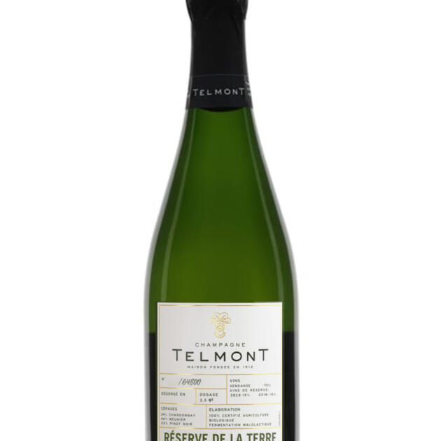 Telmont Reserve de la Terre NV Organic Champagne 75cl