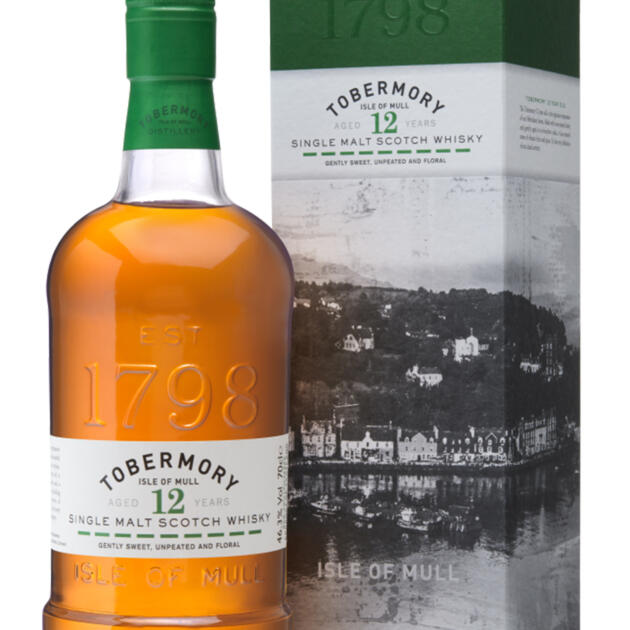 Tobermory 12 Year Old Island Single Malt Scotch Whisky 70cl