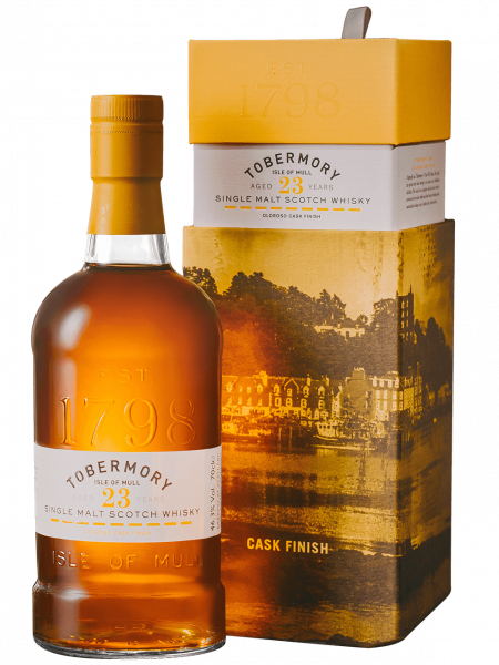 Tobermory 23 Year Old Oloroso Sherry Cask Island Single Malt Scotch Whisky 70cl