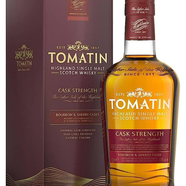 Tomatin Cask Strength Highland Single Malt Scotch Whisky 70cl