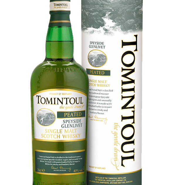Tomintoul Peated Speyside Single Malt Scotch Whisky 70cl