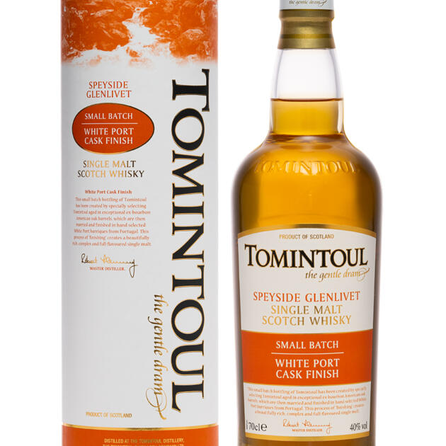 Tomintoul White Port Cask Small Batch Speyside Single Malt Scotch Whisky 70cl