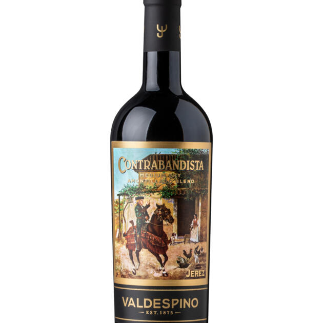 Valdespino Amontillado Contrabandista Medium Dry Sherry 75cl