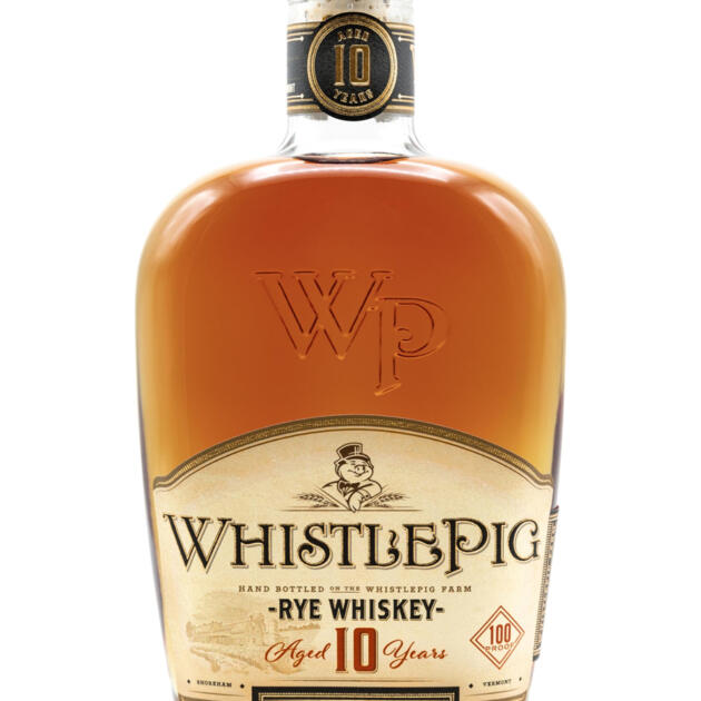WhistlePig 10 Year Old Vermont Straight Rye Whiskey 70cl