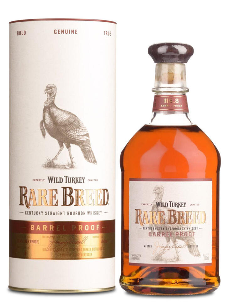 Wild Turkey Rare Breed Kentucky Straight Bourbon Whiskey 58.4% 70cl