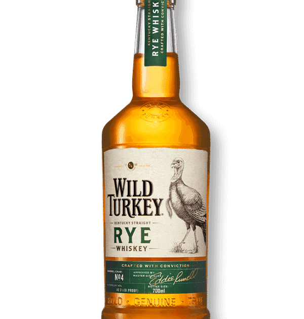Wild Turkey Kentucky Straight Rye Whiskey 70cl