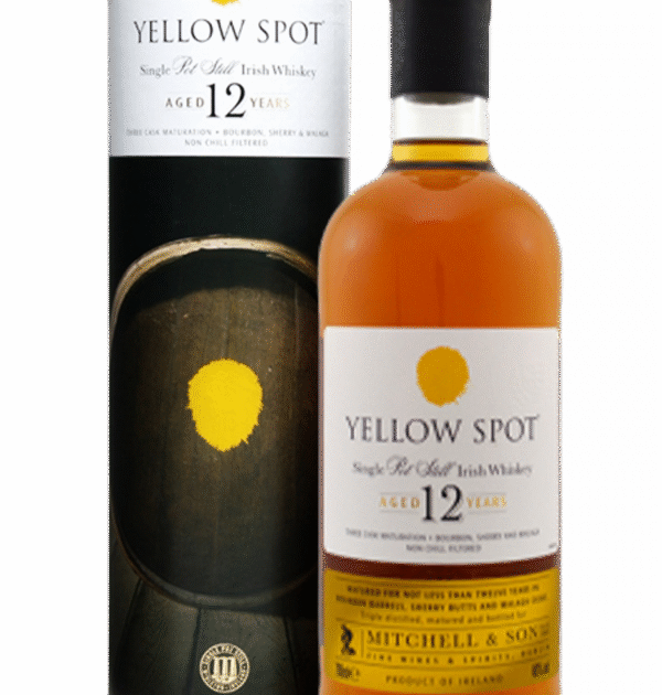 Yellow Spot 12 Year Old Single Pot Still Irish Whiskey 70cl
