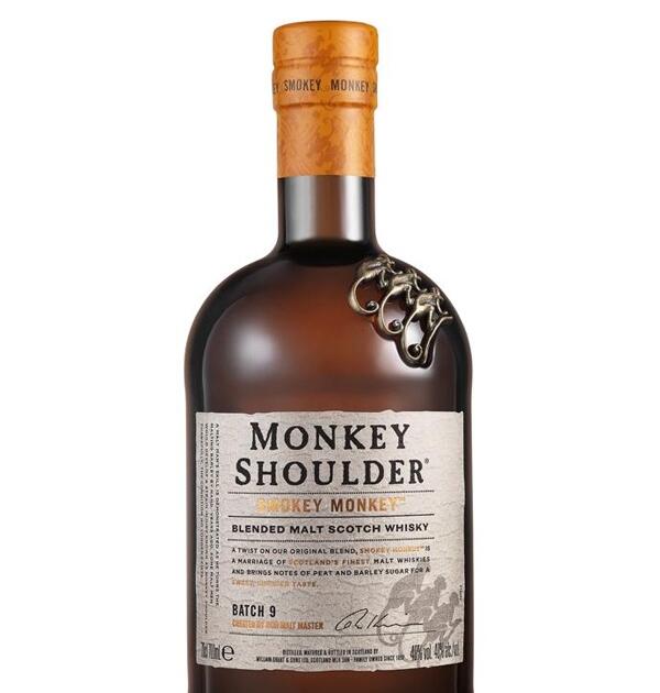 Monkey Shoulder Smokey Monkey Peated Blended Malt Scotch Whisky 70cl