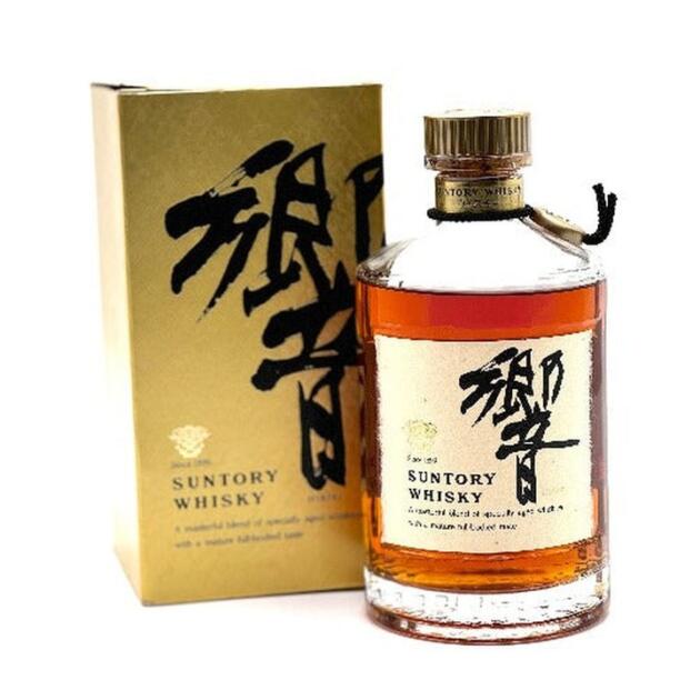 Vintage Hibiki NAS Flower Crest 2nd Release 1991 Gold Box - 750ml