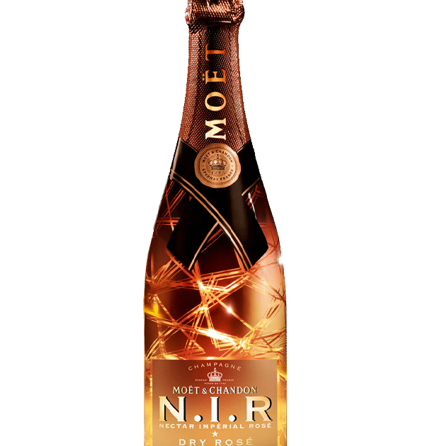 Moet and Chandon Nectar Imperial Rose Dry Champagne NV 75cl