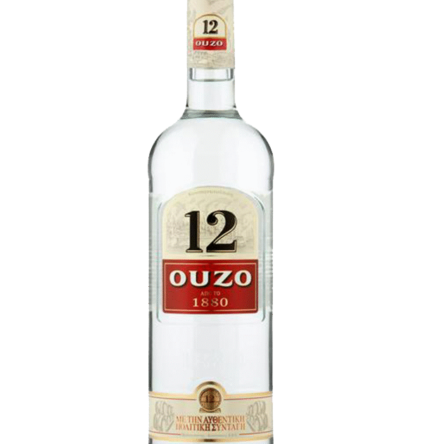 Ouzo 12 Greek Liqueur 70cl