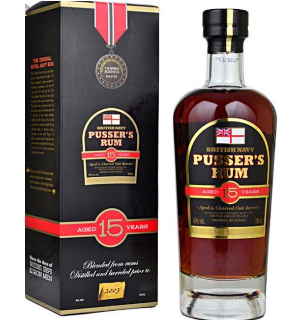 Pusser’s 15 Year Old Rum 70cl